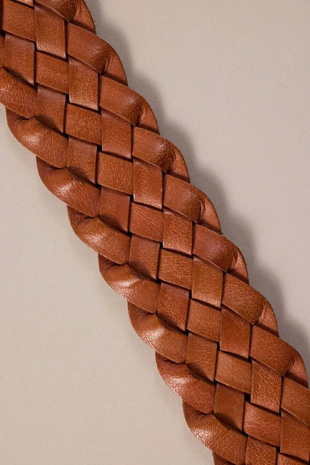 Lucky Brand Belts Woven Leather Belt 231 Tan 8211 Women Lucky Brand Belts Woven Leather Belt 231 Tan 8211 Women