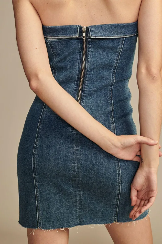 Lucky Brand Dresses Denim Corset Dress Kia 8211 Women