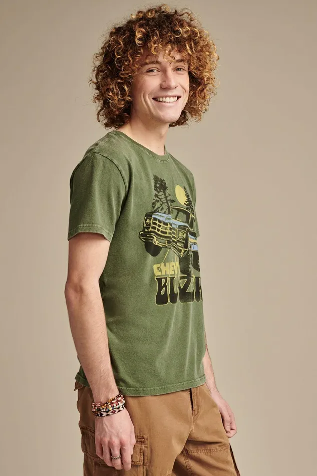 Lucky Brand Graphic Tees Chevy Blazer Black Forest 8211 Men