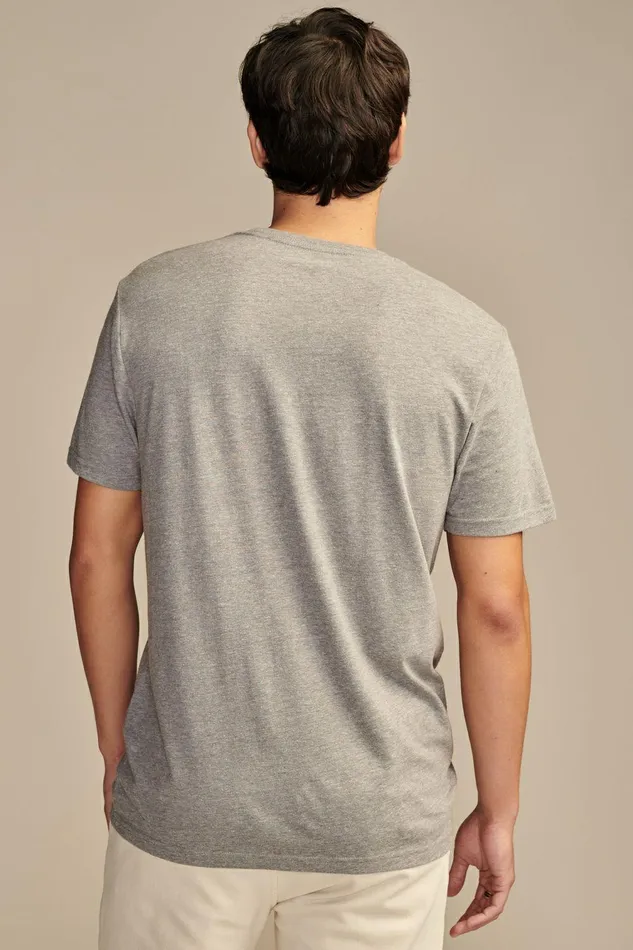 Lucky Brand Graphic Tees Lucky Billiards Heather Grey 8211 Men