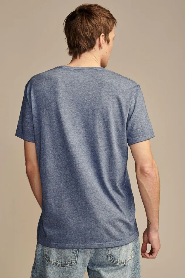 Lucky Brand Graphic Tees Lucky Clover Estate Blue 8211 Men
