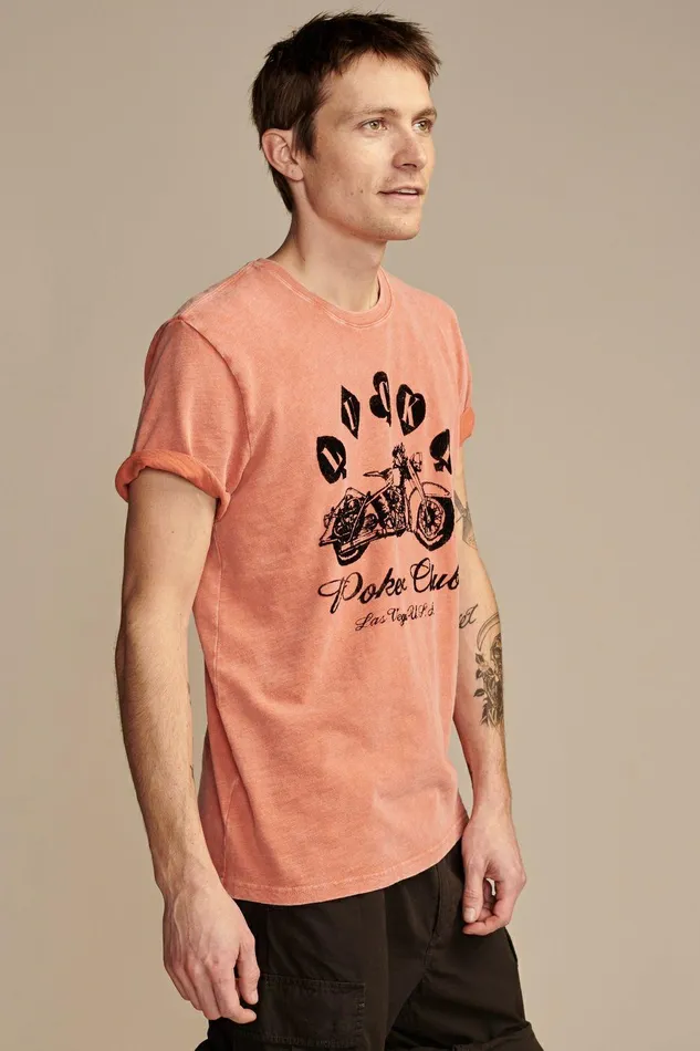 Lucky Brand Graphic Tees Lucky Poker Club Chili 8211 Men