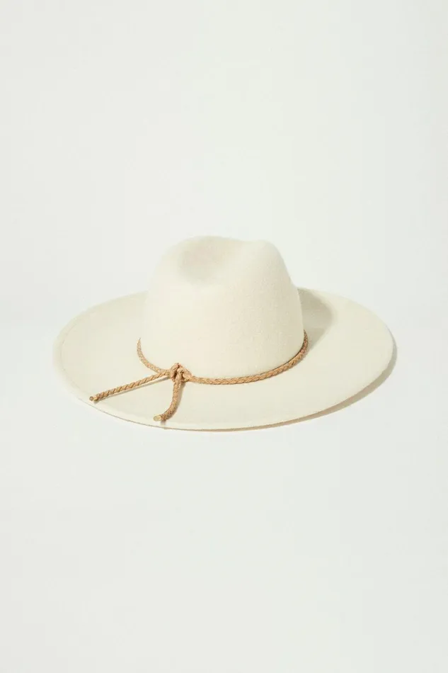 Lucky Brand Hats Cream Leather Braided Ranger Natural 8211 Women Lucky Brand Hats Cream Leather Braided Ranger Natural 8211 Women