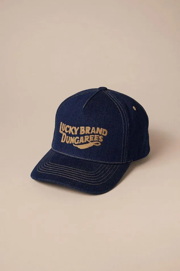Lucky Brand Hats Lucky Branded Light Denim Multi 8211 Women