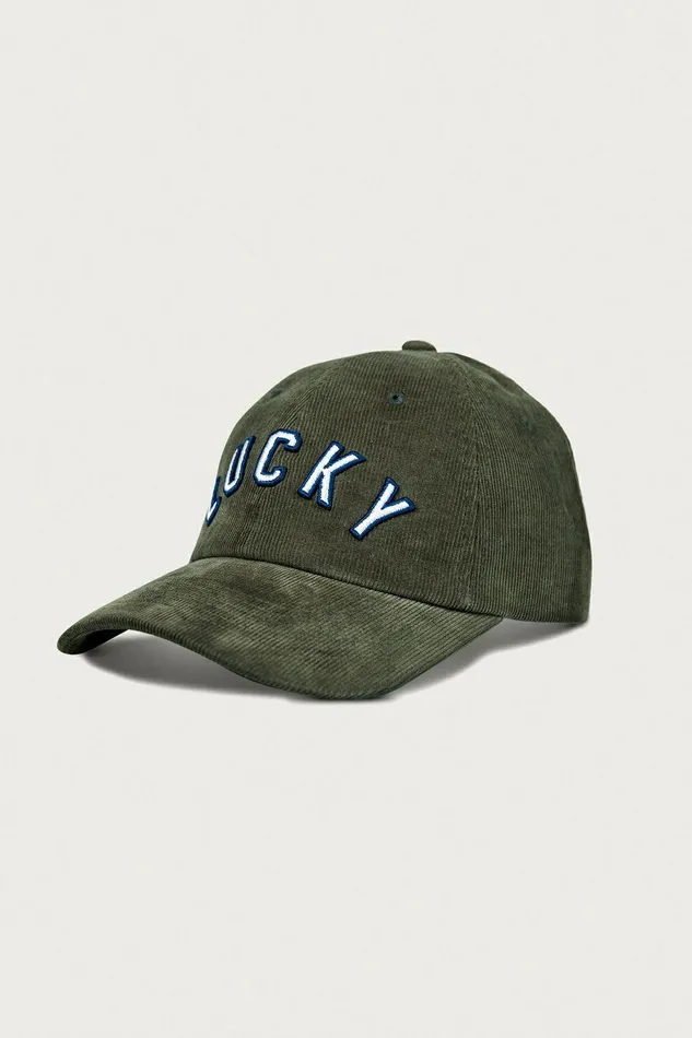Lucky Brand Hats Lucky Corduroy Baseball Hat Olive Branch 8211 WomenMen