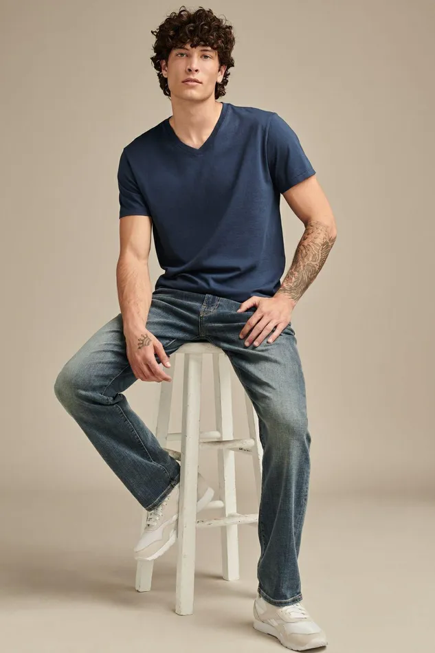 Lucky Brand Jeans 363 Vintage Straight Coolmax Stretch Jean Harrison 8211 Men