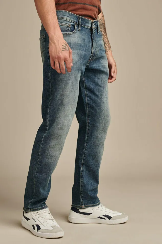 Lucky Brand Jeans 410 Athletic Straight Jean Meanders 8211 Men