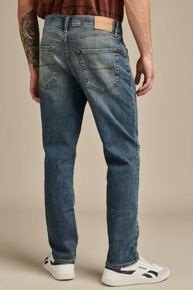 Lucky Brand Jeans 410 Athletic Straight Jean Meanders 8211 Men