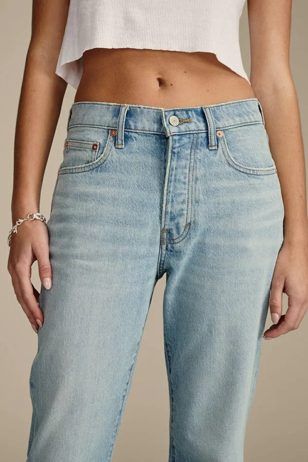 Lucky Brand Jeans 90s Loose Crop Sky High 8211 Women