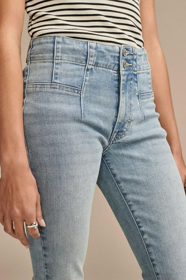 Lucky Brand Jeans High Rise Stevie Flare Aquarius 8211 Women
