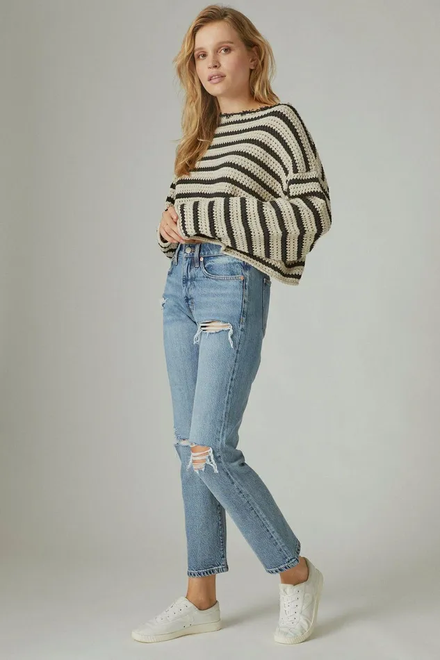 Lucky Brand Jeans High Rise Zoe Straight Saturn Dest 8211 Women