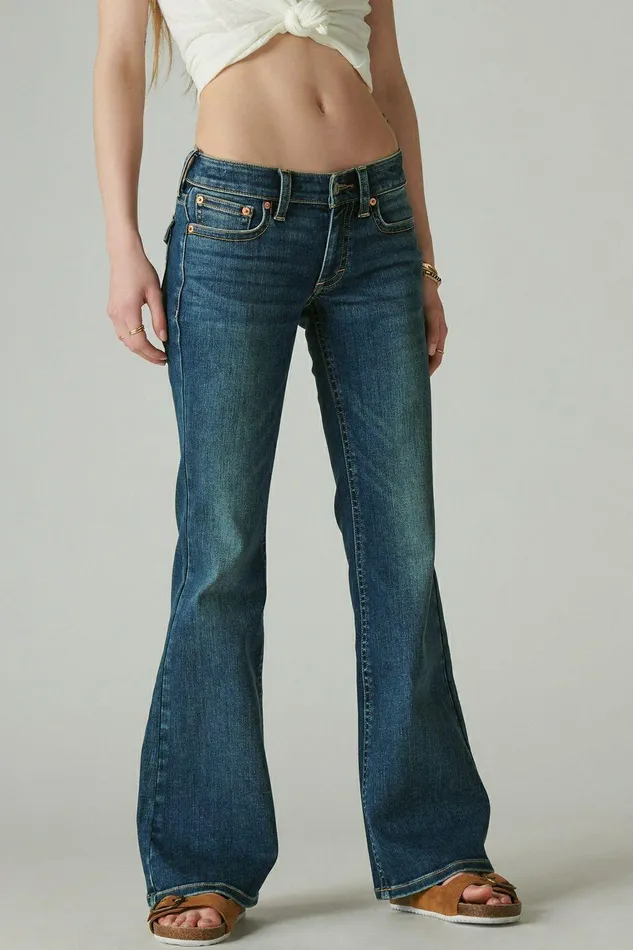 Lucky Brand Jeans Low Rise Flare Lightyear 8211 Women