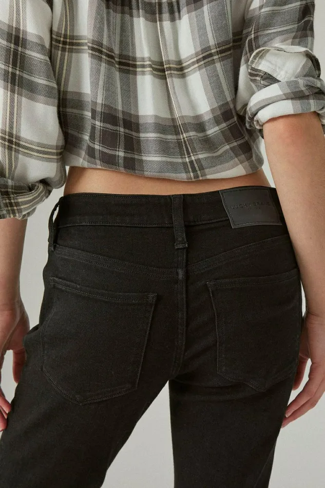 Lucky Brand Jeans Low Rise Lizzie Skinny Clean Black 8211 Women