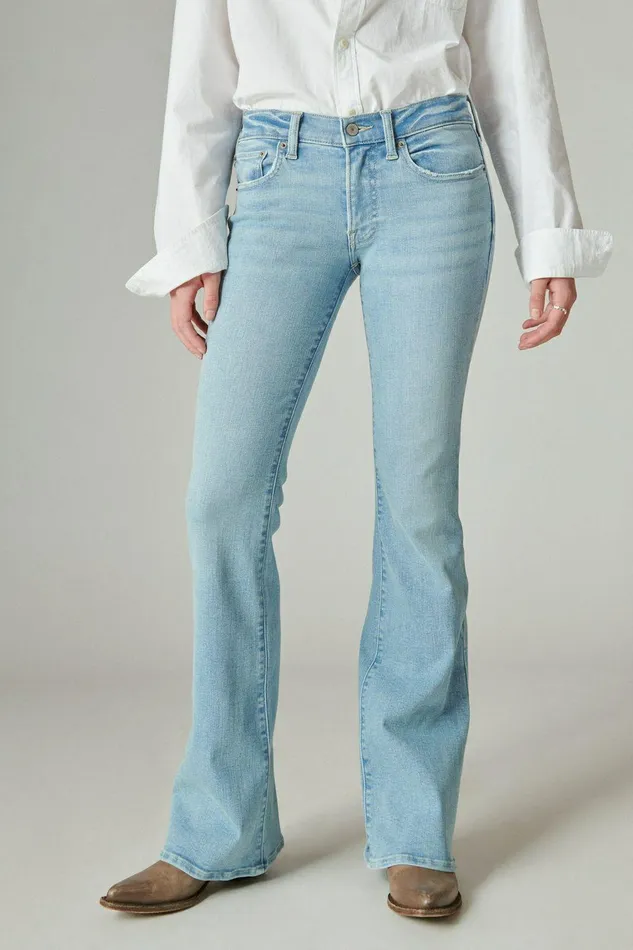 Lucky Brand Jeans Mid Rise Sweet Flare Capsize 8211 Women