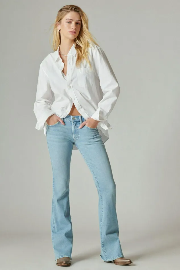 Lucky Brand Jeans Mid Rise Sweet Flare Capsize 8211 Women