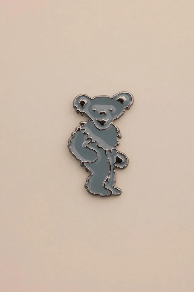 Lucky Brand Jewelry Grateful Dead Bear Pin Silver 8211 Women