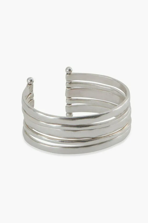 Lucky Brand Jewelry Silver Cuff Bracelet Silver 8211 Women