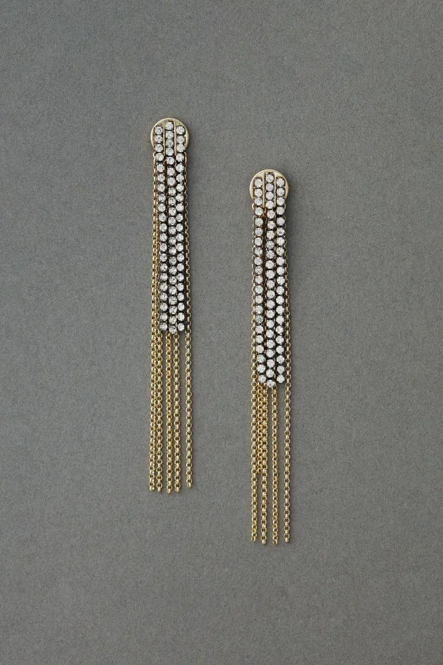 Lucky Brand Jewelry Sparkle Drama Earring Two Tone 8211 Women