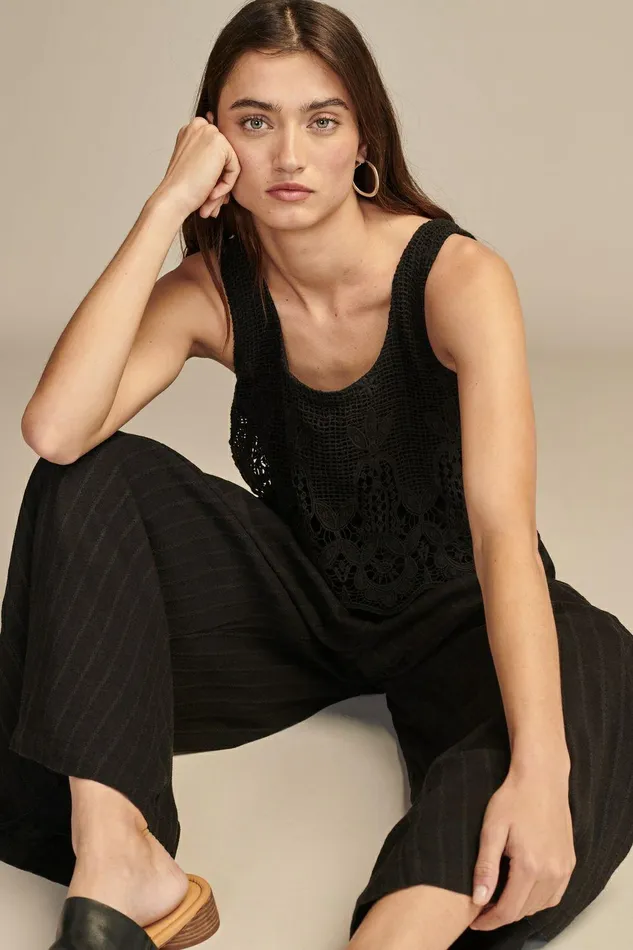 Lucky Brand Jumpsuits and Overalls Chemical Lace Jumpsuit Meteorite 8211 Women