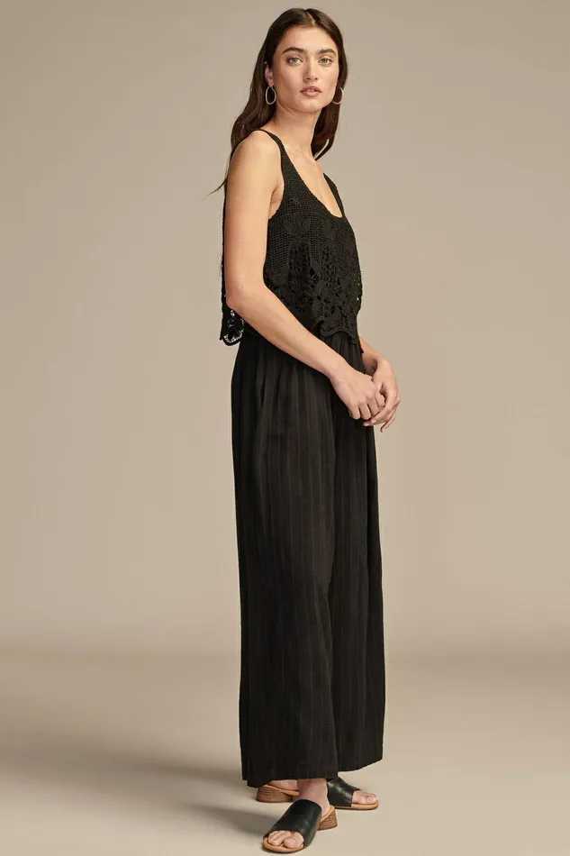 Lucky Brand Jumpsuits and Overalls Chemical Lace Jumpsuit Meteorite 8211 Women