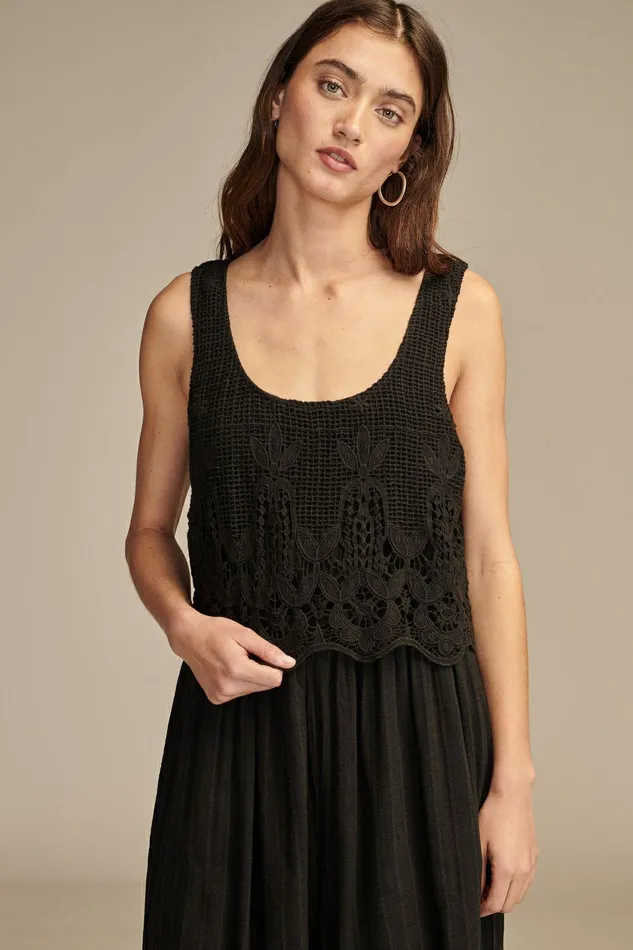 Lucky Brand Jumpsuits and Overalls Chemical Lace Jumpsuit Meteorite 8211 Women