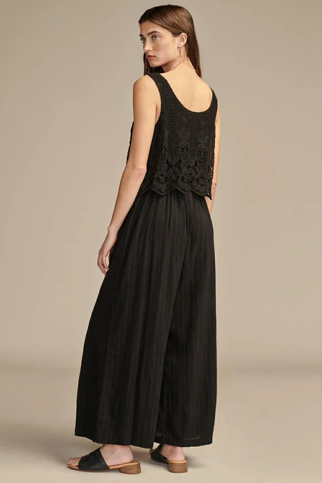 Lucky Brand Jumpsuits and Overalls Chemical Lace Jumpsuit Meteorite 8211 Women