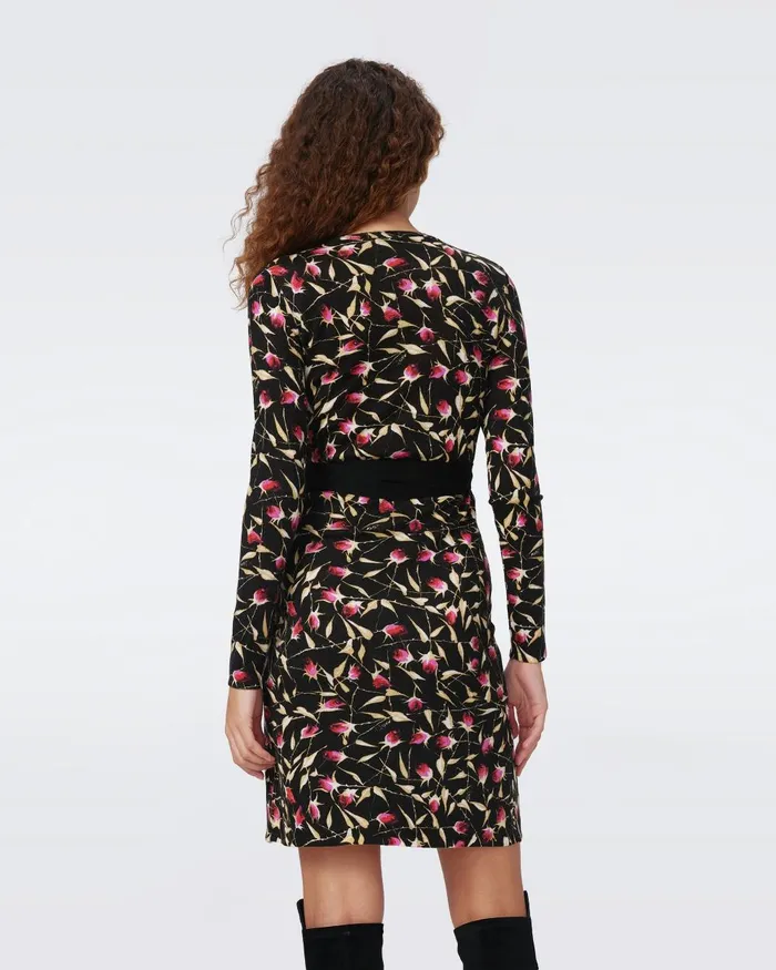 Luella Wool Wrap Dress Rockn Rose Women DVF Dresses
