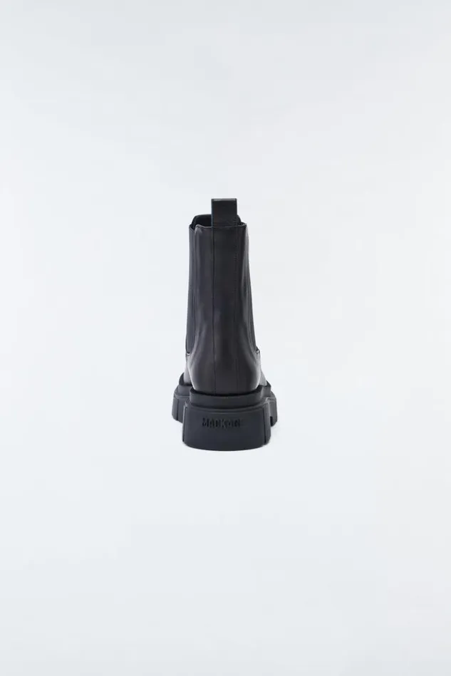 Mackage Chelsea Boots Men Storm ShearlingLined R Leather Chelsea Boot For Men Black
