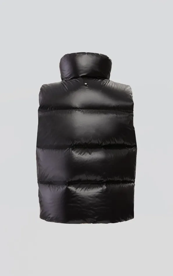 Mackage Coats and Jackets Kids Charlee Lustrous Light Down Puffer Vest For Toddlers 26 Years Black