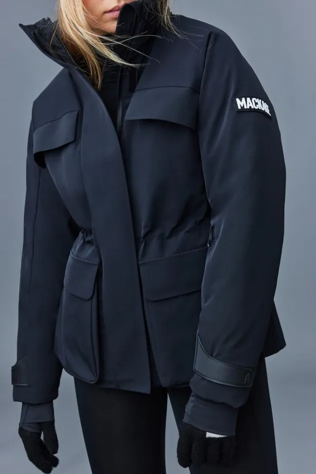 Mackage Downs and Jackets Women IclynR Medium Down Ski Jacket With Removable Hood Black