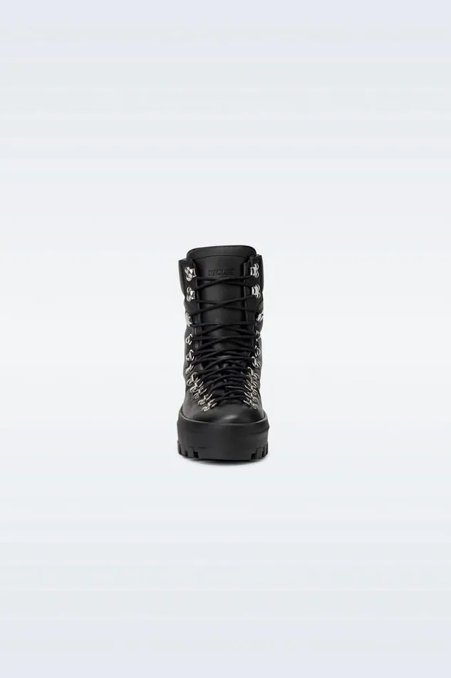 Mackage Leather Lined Boots Men BainM Leather MidCalf LaceUp Boots Black