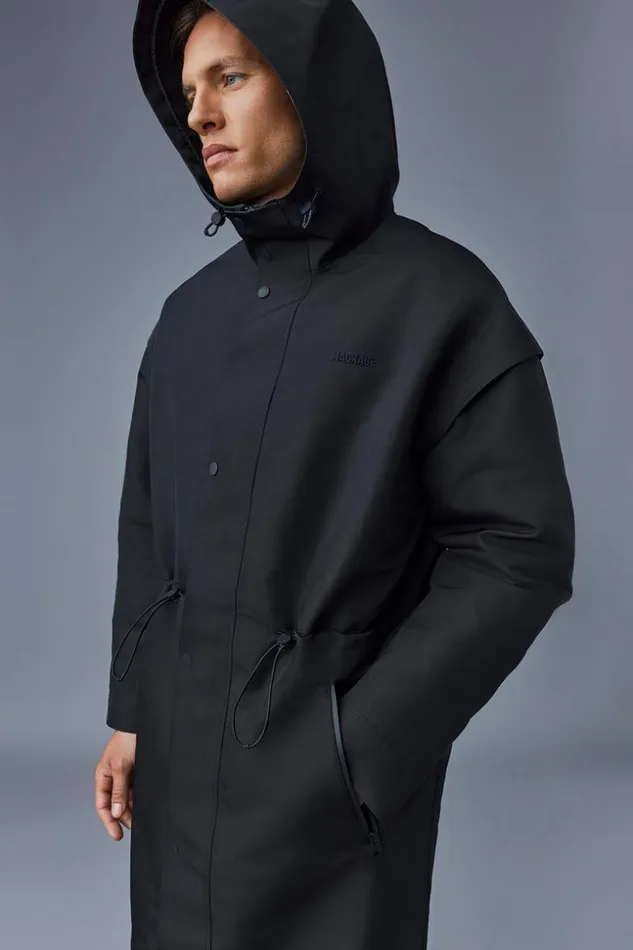 Mackage Raincoats Men EdwinCity 2In1 Tech Jacket With Removable Liner Black
