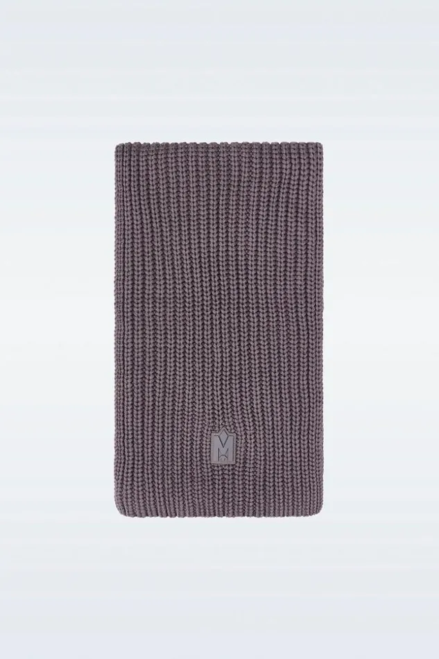 Mackage Scarves Men Nell Rectangular Merino Wool Scarf Carbon