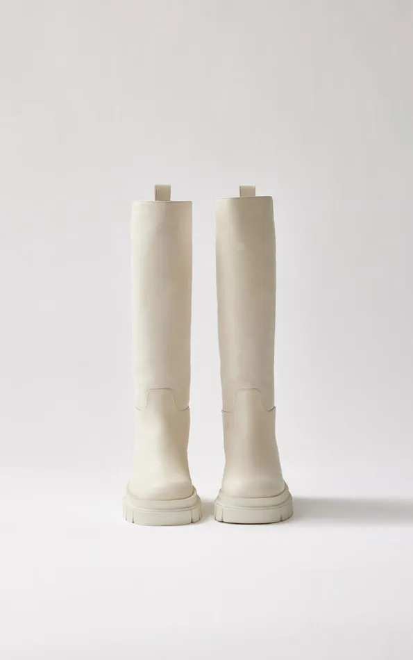 Mackage Shearling Lined Boots Women Commander ShearlingLined Lug Sole R Leather Boot For Women Cream