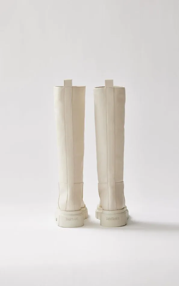 Mackage Shearling Lined Boots Women Commander ShearlingLined Lug Sole R Leather Boot For Women Cream