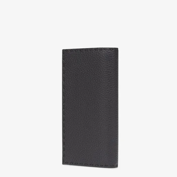 Man Continental Black Roman Leather Black Fendi Wallets