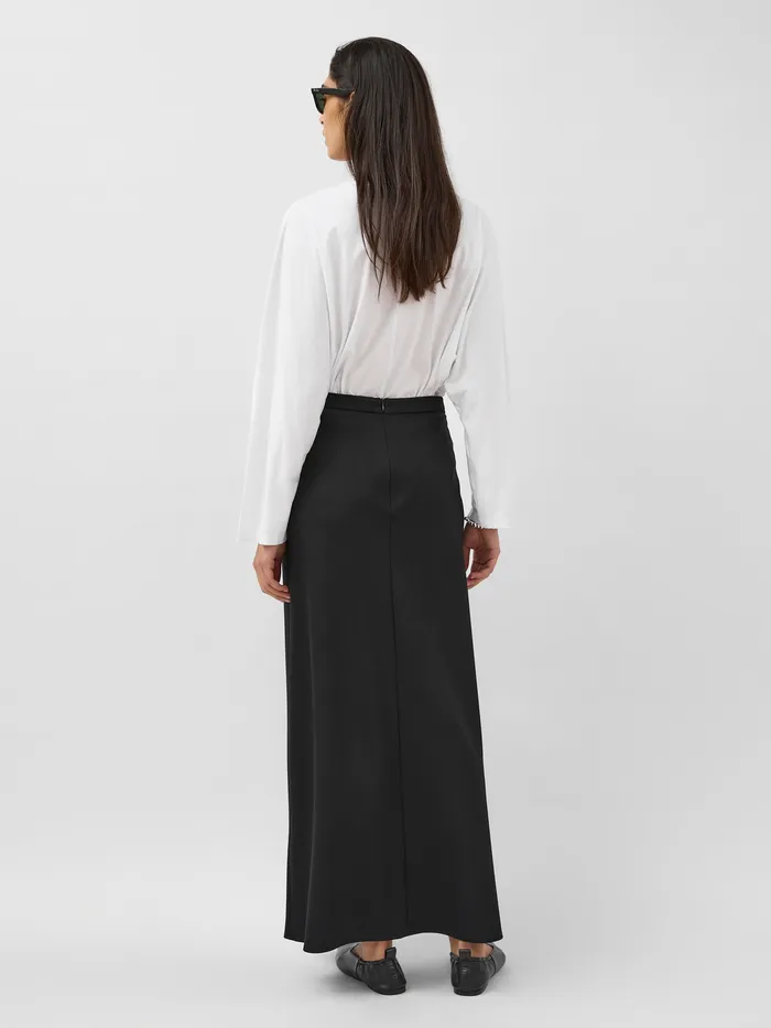 Maternity Women AEmery 8211 Una Long Sleeve Top in White Parchment The UNDONE