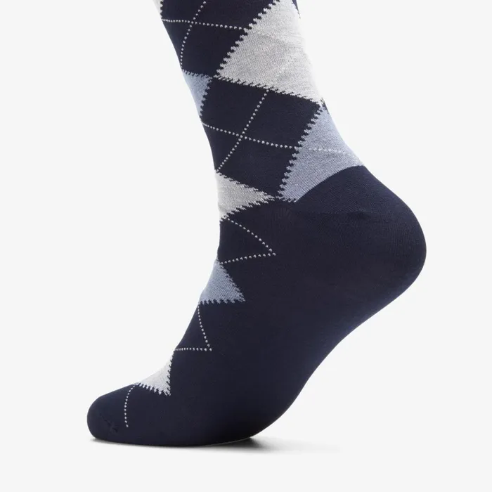 Men Argyle Navy Clarks Socks