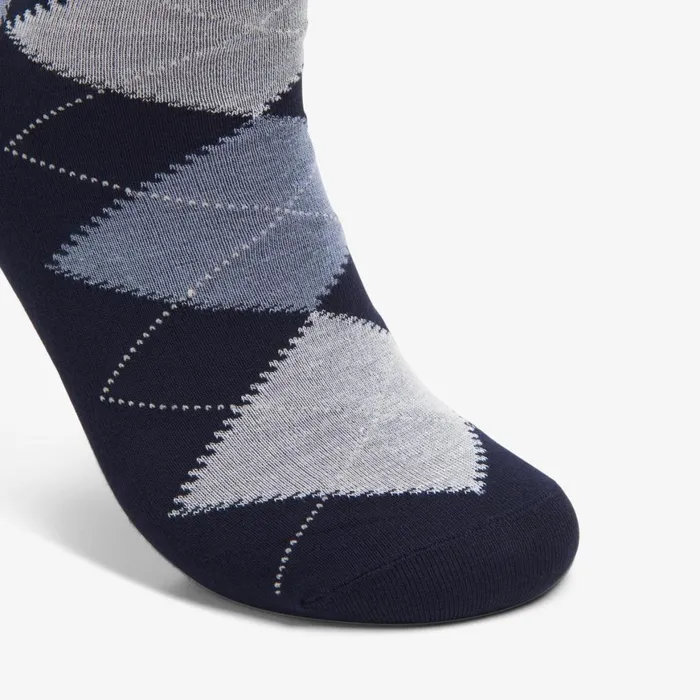 Men Argyle Navy Clarks Socks