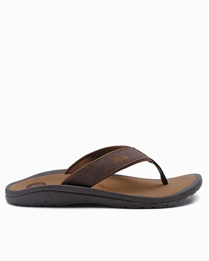 MenBig and Tall OluKai 039Ohana Sandals Black Tommy Bahama Shoes and Sandals