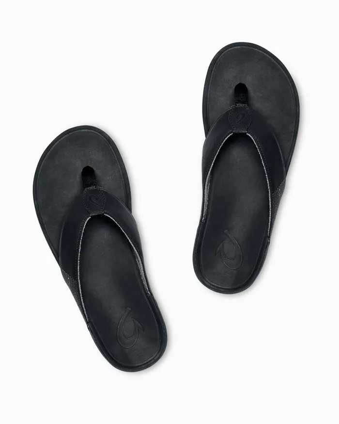 MenBig and Tall OluKai Mekila Sandals Black Tommy Bahama Shoes and Sandals MenBig and Tall OluKai Mekila Sandals Black Tommy Bahama Shoes and Sandals