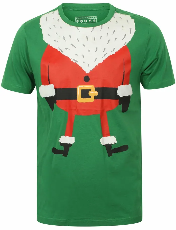 Men Christmas Jumpers Tokyo Laundry Santa Body Novelty Cotton Christmas TShirt In Green 8211 Season039S Greetings Green Men Christmas Jumpers Tokyo Laundry Santa Body Novelty Cotton Christmas TShirt In Green 8211 Season039S Greetings Green