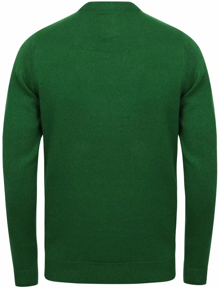 Men Christmas Jumpers Tokyo Laundry Team Santa Novelty Christmas Jumper In Green Season039S Greetings Green
