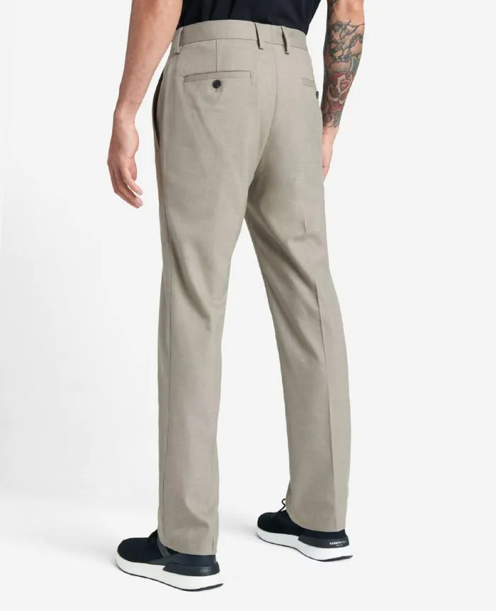 Men Dress Pants Kenneth Cole Premium Stretch Twill SlimFit Flex Waistband Dress Pant Oatmeal Men Dress Pants Kenneth Cole Premium Stretch Twill SlimFit Flex Waistband Dress Pant Oatmeal