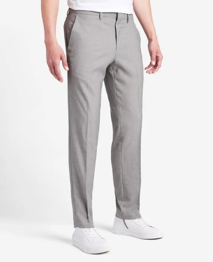 Men Dress Pants Kenneth Cole Stretch ModernFit Dress Pant Oatmeal