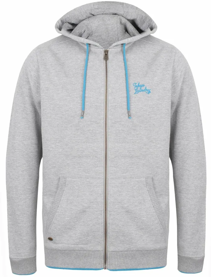 Men Hoodies and Sweatshirts Tokyo Laundry Hanover Zip Through Hoodie In Light Grey Marl Tokyo Laundry Grey Men Hoodies and Sweatshirts Tokyo Laundry Hanover Zip Through Hoodie In Light Grey Marl Tokyo Laundry Grey