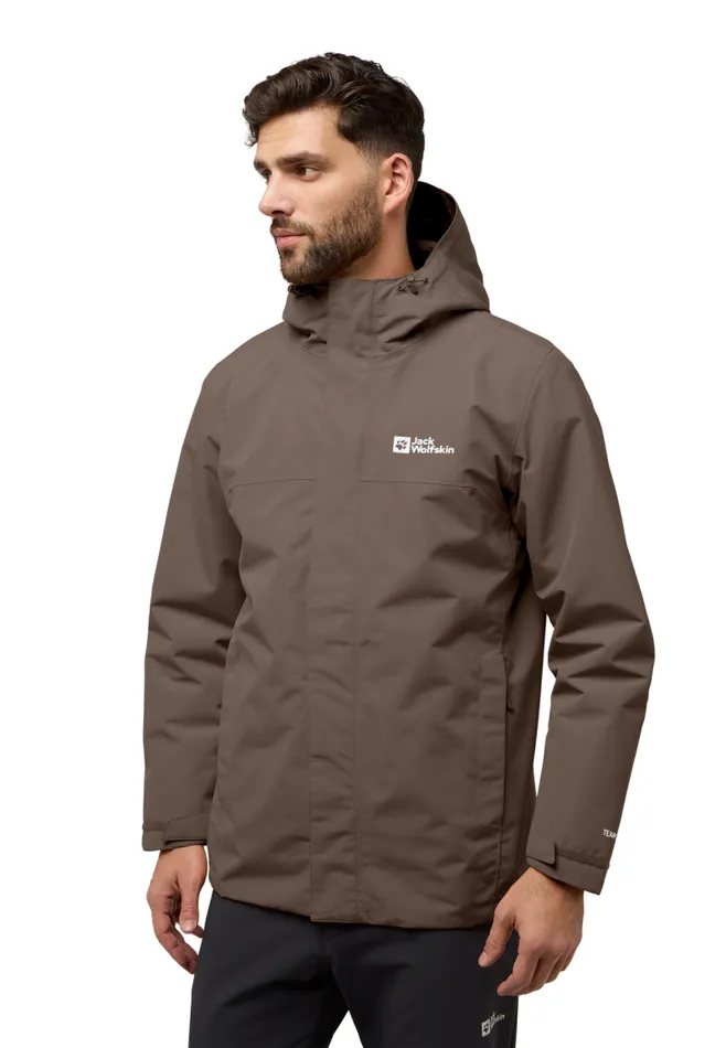 Men Jack Wolfskin 3in1 Jackets ALTENBERG 3IN1 JKT M Cold Coffee S