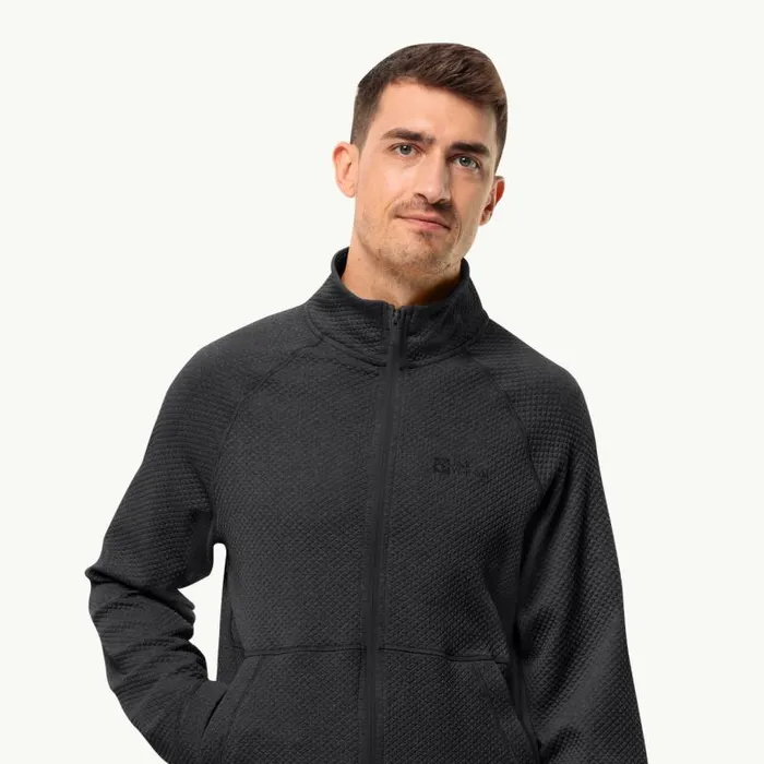 Men Jack Wolfskin Betweenseasons Jackets FERNWEH JKT M Black XXL Mens Fleece Jacket