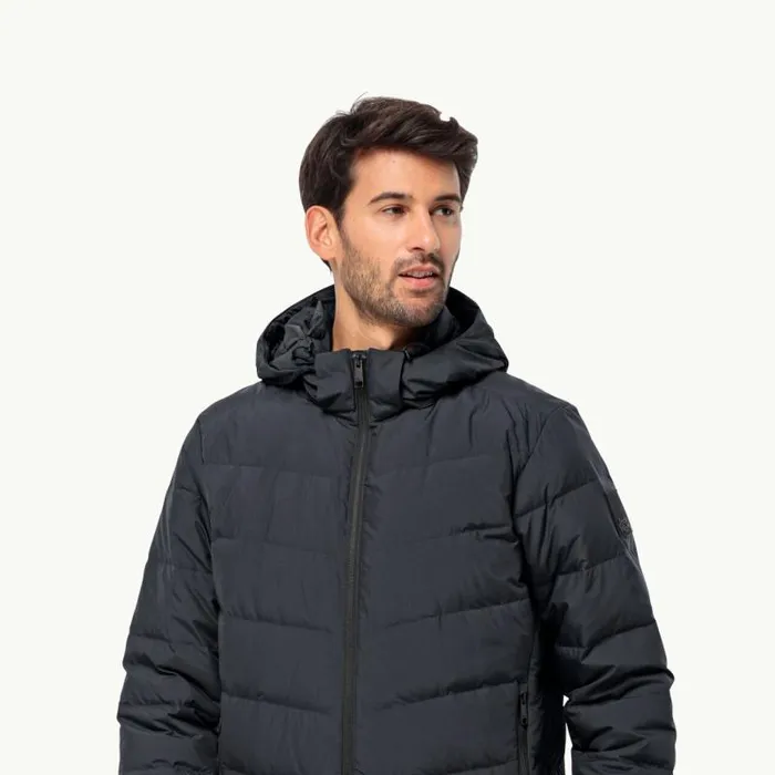 Men Jack Wolfskin Down Jackets COLONIUS JKT M RDS Phantom XL Mens Down Jacket