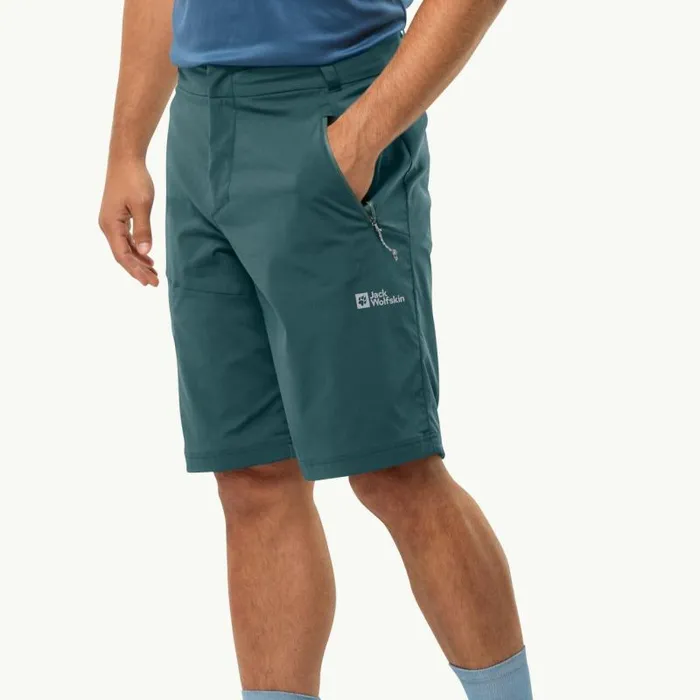 Men Jack Wolfskin Hiking Trousers GLASTAL SHORTS M Emerald 46 8211 Mens Softshell Shorts Men Jack Wolfskin Hiking Trousers GLASTAL SHORTS M Emerald 46 8211 Mens Softshell Shorts